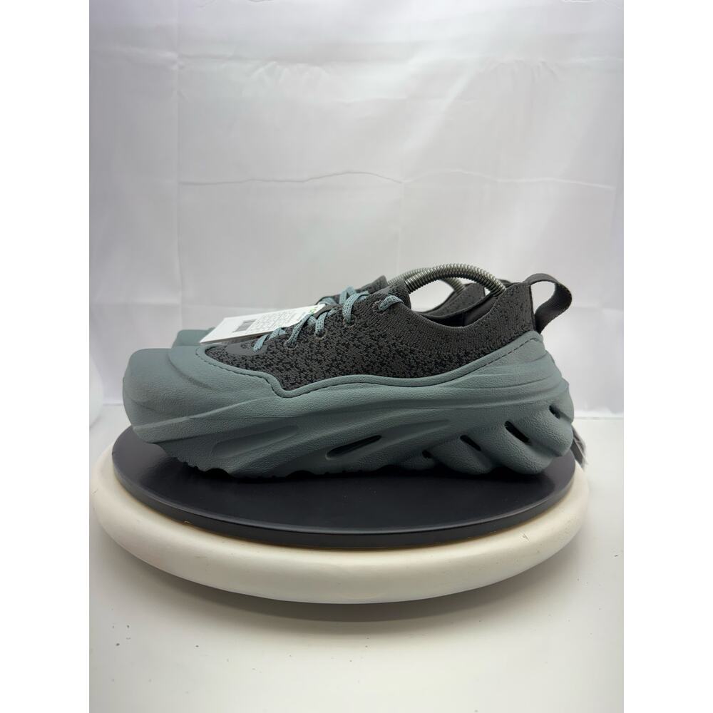 Crocs Echo Surge Men 8 Women 10 Pond‎ Gray Black Outdoor Comfort Athletic Shoes